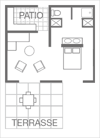 Plan de la suite junior - les cypres